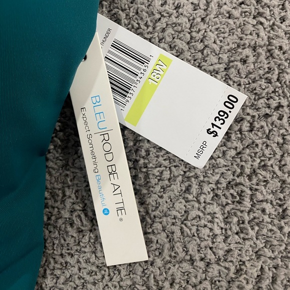 NWT Bleu Rod Beattie one piece bathing suit, size 18 - Picture 3 of 4